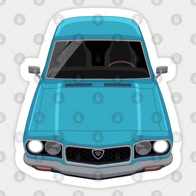 RX-3 808 818 - Light Blue Turquoise Sticker by jdmart